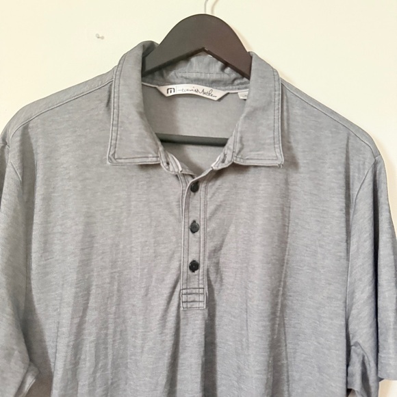 Travis Mathew Gray Polo Golf Shirt - Picture 3 of 4